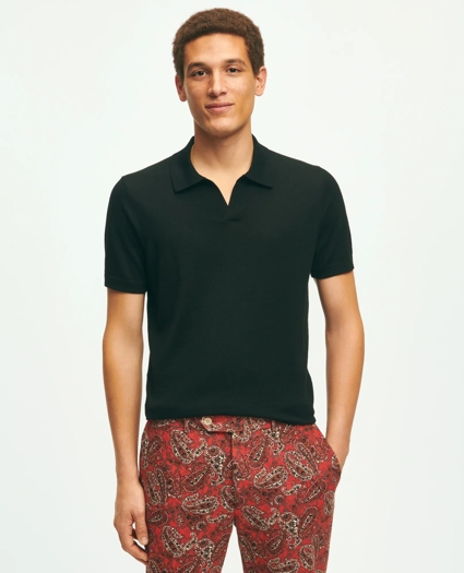 Lightweight Luxe All-Season Sweater, Johnny Collar, image 1