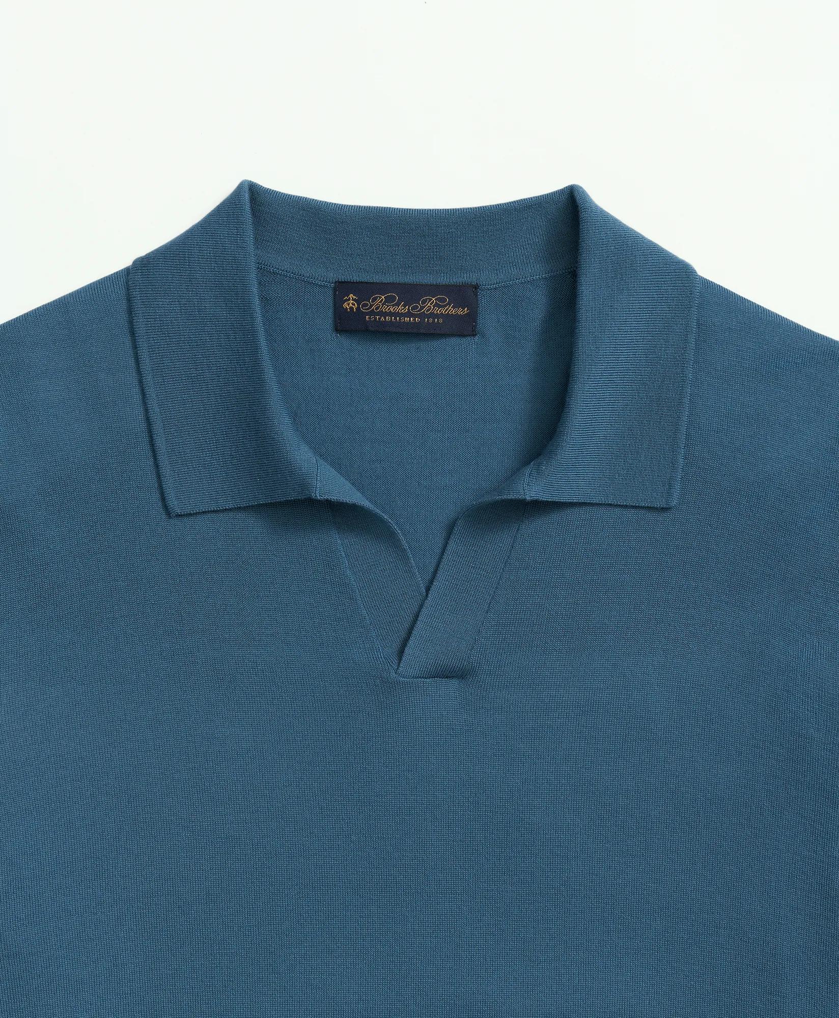 Lightweight Luxe All-Season Sweater, Johnny Collar