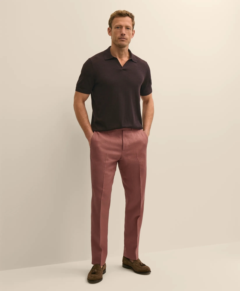 Lightweight Luxe All-Season Sweater, Johnny Collar, image 3