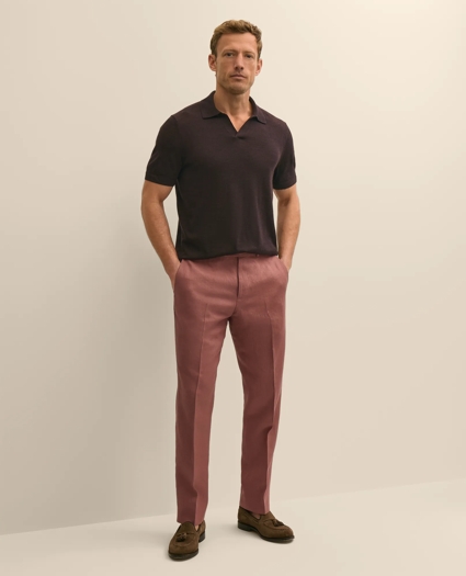 Lightweight Luxe All-Season Sweater, Johnny Collar, image 3