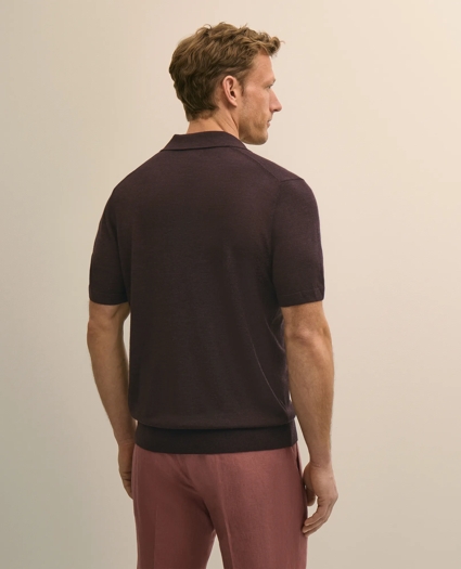 Lightweight Luxe All-Season Sweater, Johnny Collar, image 4