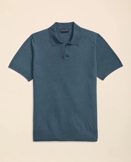 Lightweight Luxe All-Season Sweater, Johnny Collar, image 1