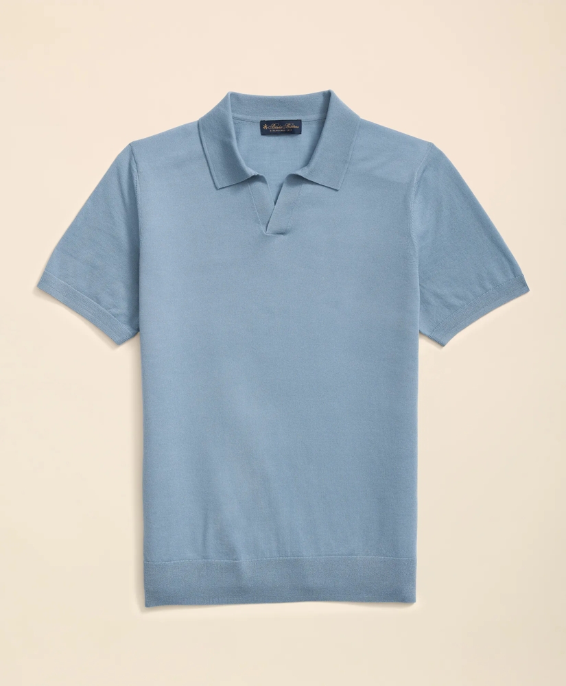 Lightweight Luxe All-Season Sweater, Johnny Collar, image 1