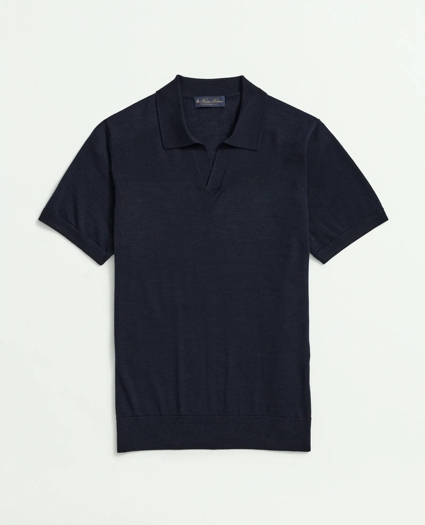 Lightweight Luxe All-Season Sweater, Johnny Collar, image 1