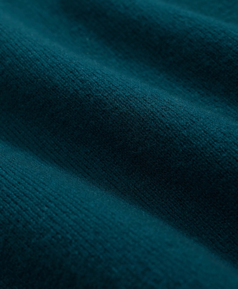 3-Ply Cashmere Crewneck Saddle Shoulder Sweater, image 3