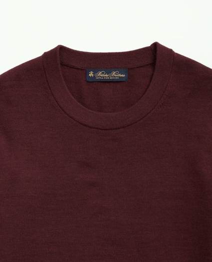 Fine Merino Wool Crewneck Sweater, image 2