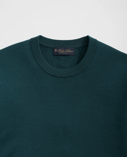 Fine Merino Wool Crewneck Sweater, image 2
