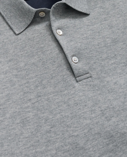 Luxe Polo Sweater In Cotton-Cashmere, image 4
