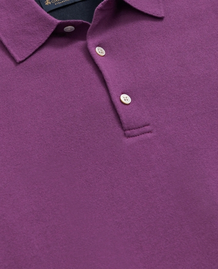 Luxe Polo Sweater In Cotton-Cashmere, image 2