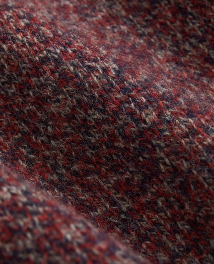 Tennis Sweater in Tweed Pattern Wool, image 3