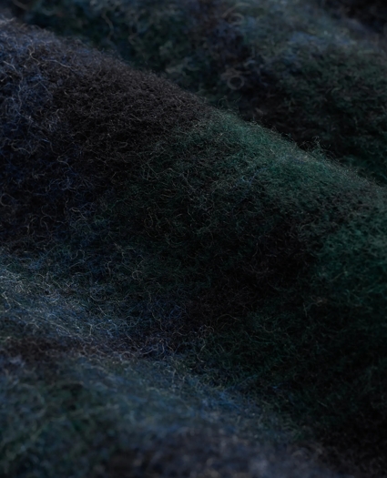 Tennis Sweater in Black Watch Brushed Wool, image 3
