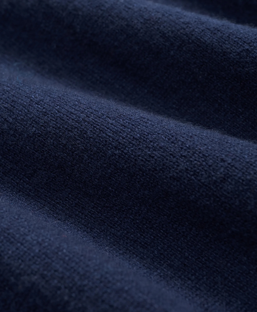3-Ply Cashmere Half-Zip Sweater, image 3