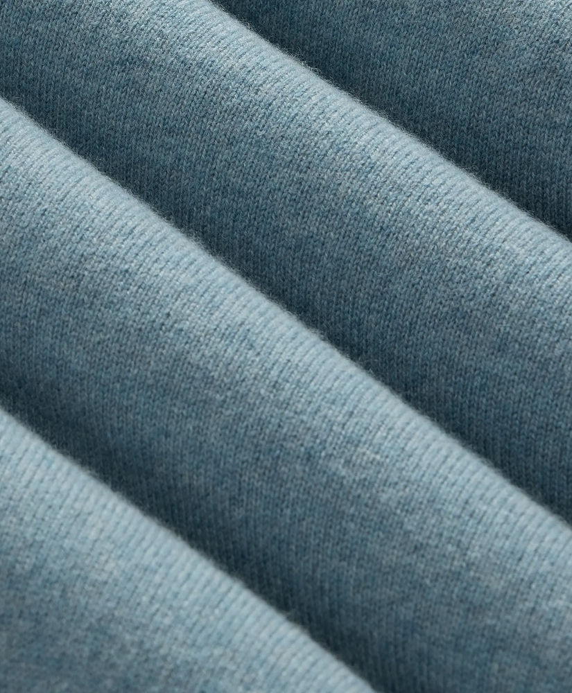 3-Ply Cashmere Quarter-Zip Sweater, image 3
