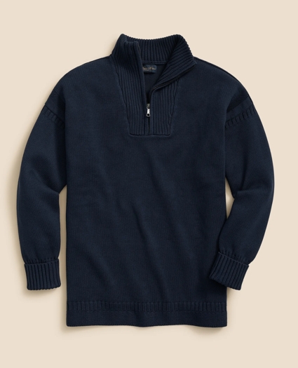 Supima® Cotton Heritage Sailing Half-Zip, image 1
