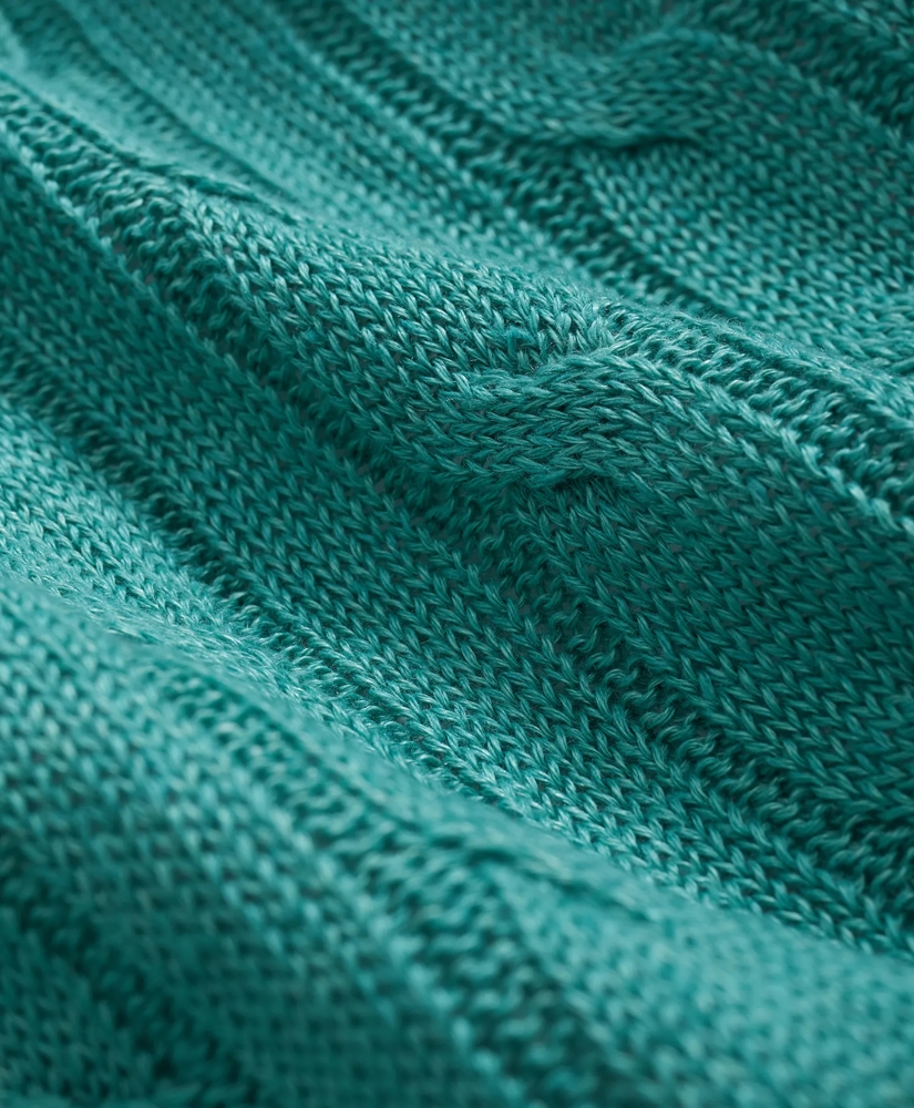 Linen Cable Knit Sweater, image 3