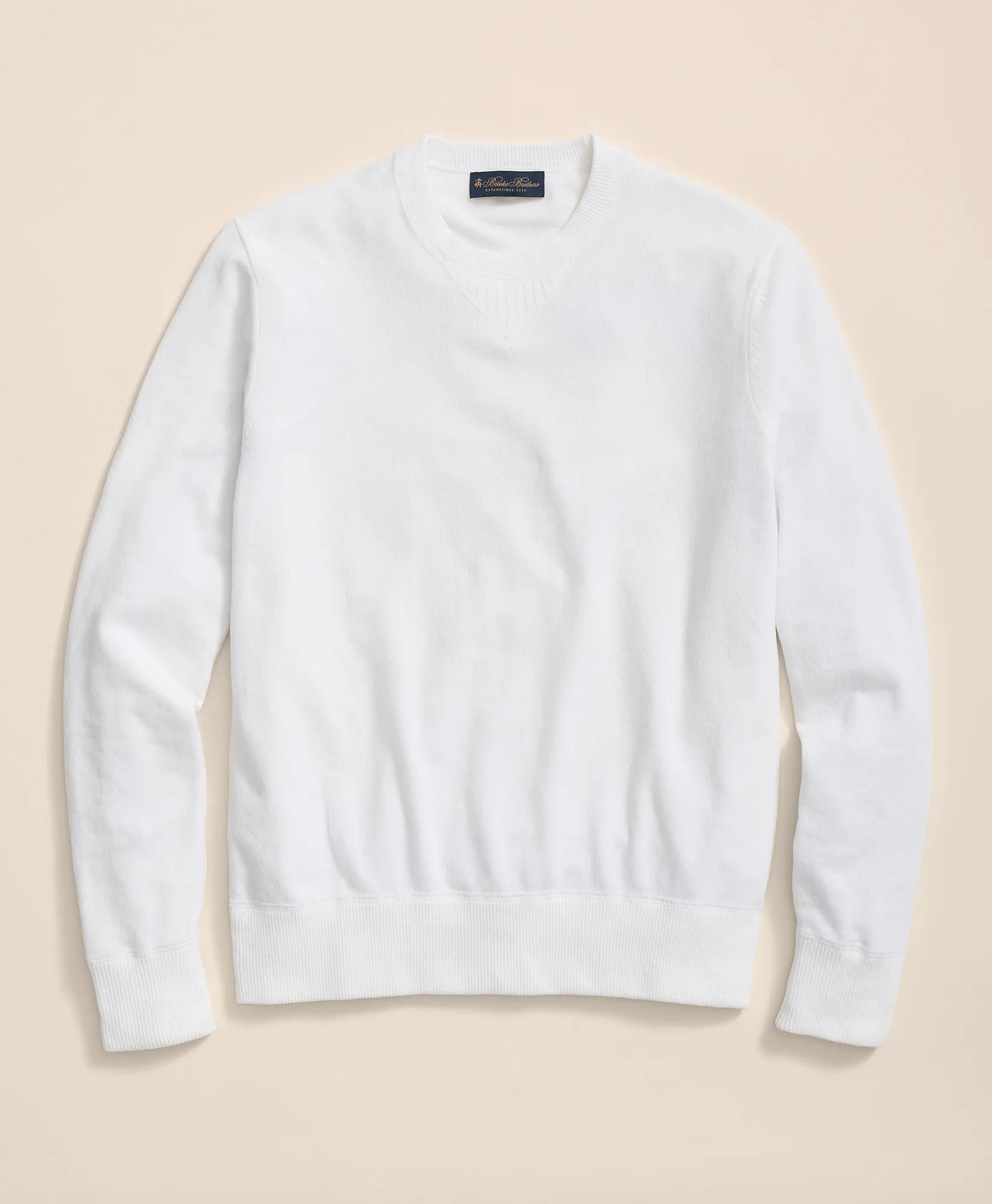 Brushed Cotton Sweater