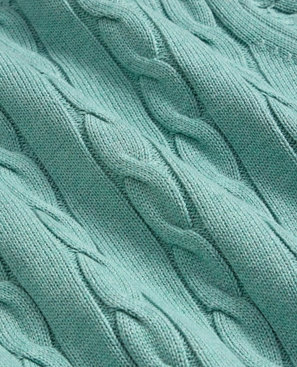 Archive Tennis Sweater in Supima&reg; Cotton, image 7