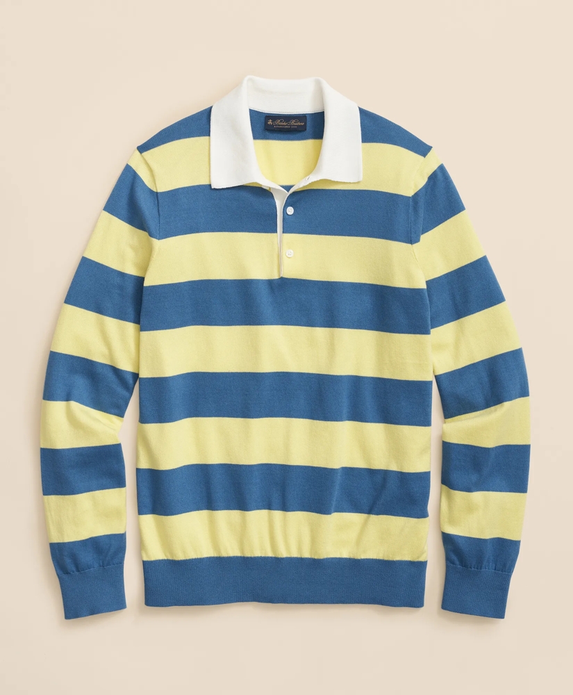 Rugby Stripe Sweater Pima Cotton