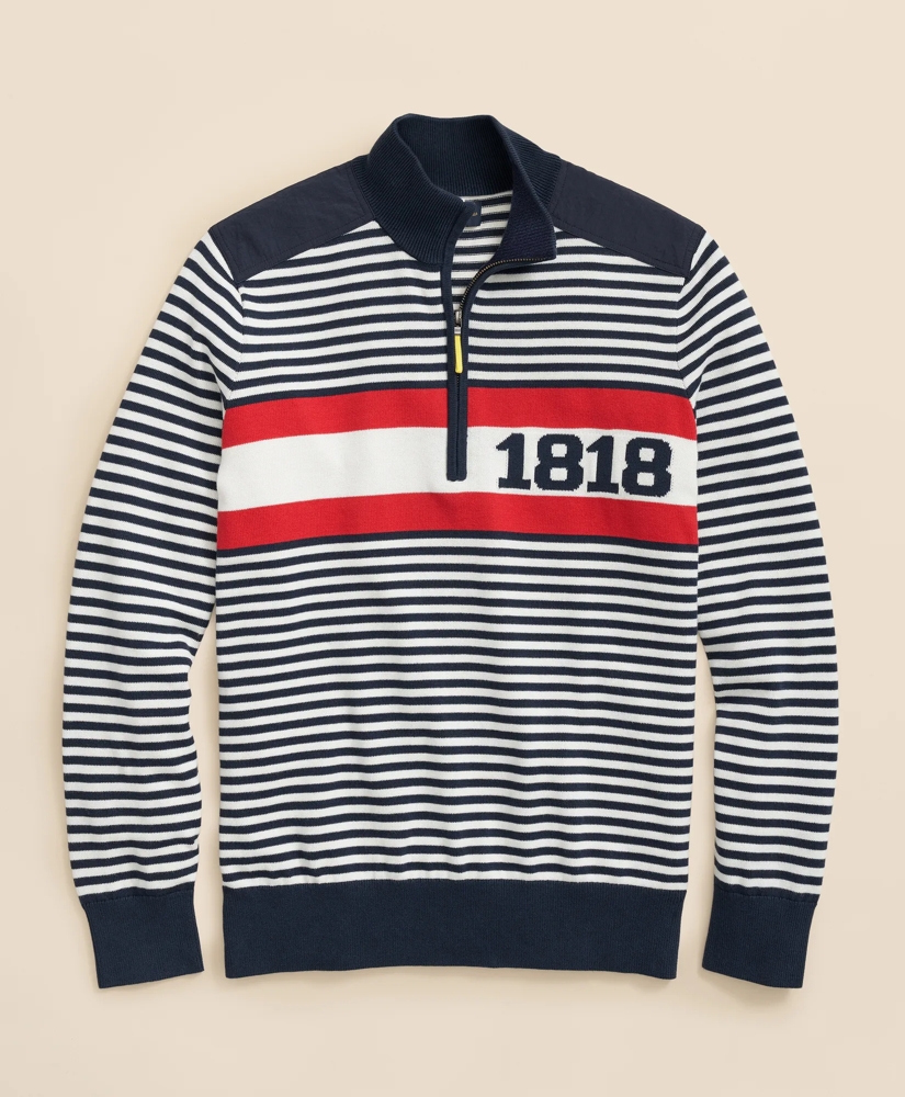 1818 Half-Zip Sweater Supima<sup>®</sup> Cotton