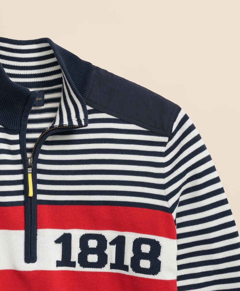 1818 Half-Zip Sweater in Supima® Cotton, image 4