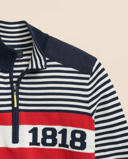 1818 Half-Zip Sweater in Supima® Cotton, image 4