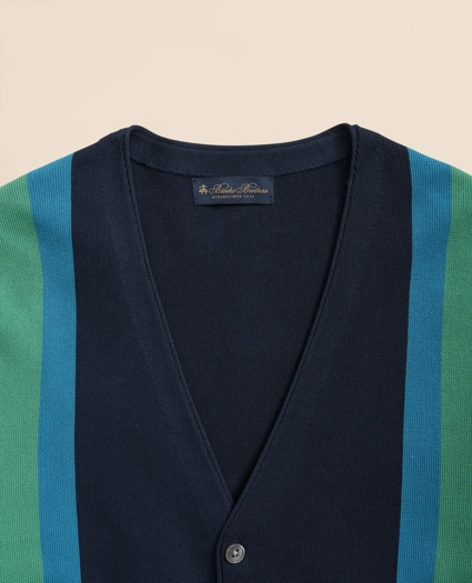 Cabana Cardigan in Supima® Cotton, image 2