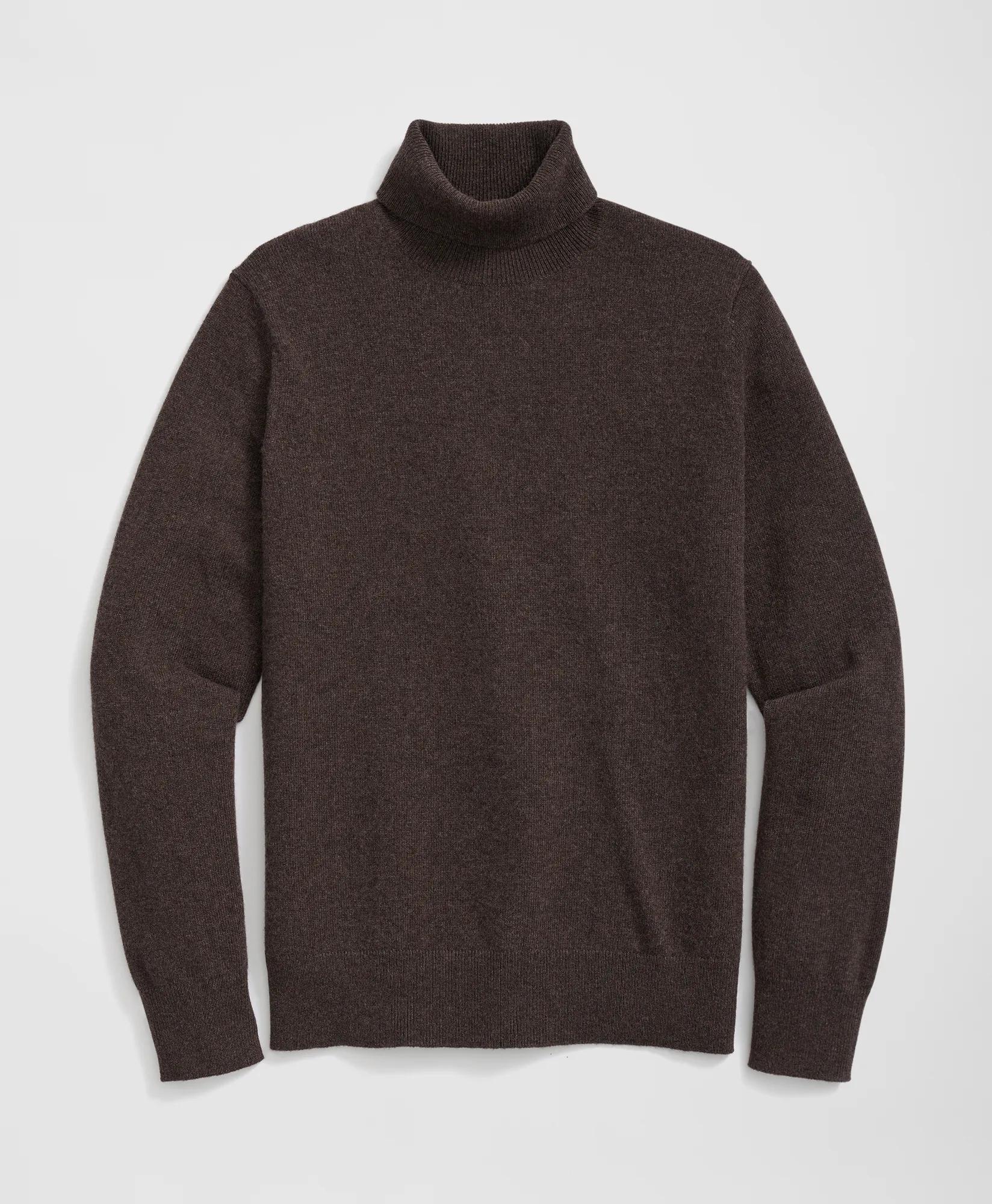 3-Ply Cashmere Turtleneck Sweater, image 1