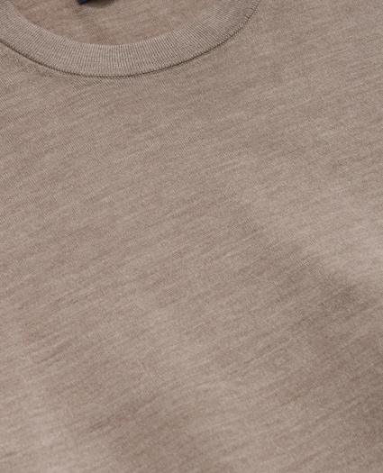 Lightweight Luxe All-Season Sweater, Short Sleeve Crewneck, image 2