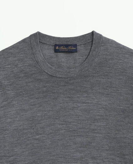 Lightweight Luxe All-Season Sweater, Short Sleeve Crewneck, image 2