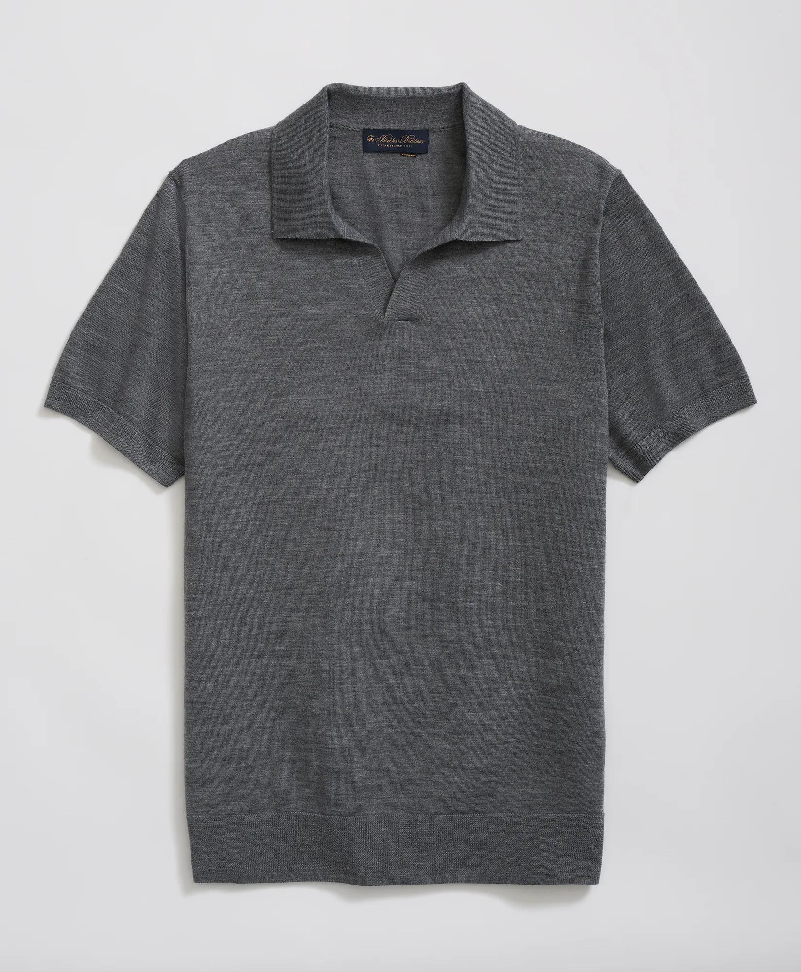 Lightweight Luxe All-Season Sweater, Johnny Collar, image 1
