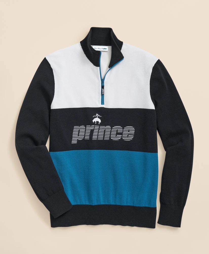 Brooks Brothers X Prince Long-Sleeve Half-Zip, image 6