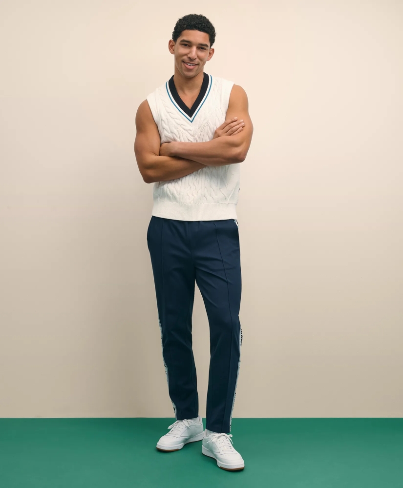 Brooks Brothers X Prince Cotton Tennis Sweater Vest, image 3