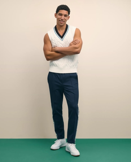 Brooks Brothers X Prince Cotton Tennis Sweater Vest, image 3