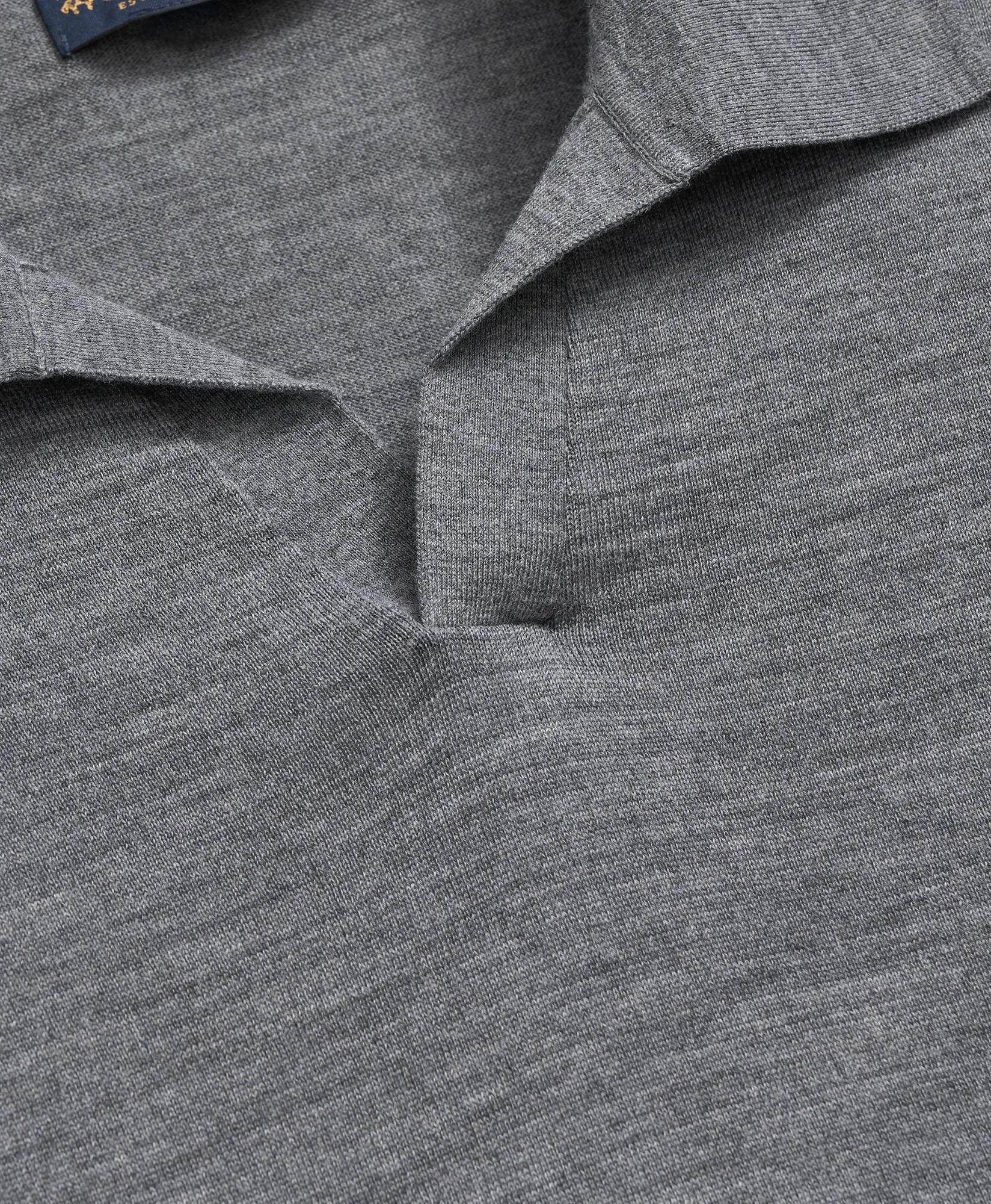 Lightweight Luxe All-Season Sweater, Johnny Collar, image 2