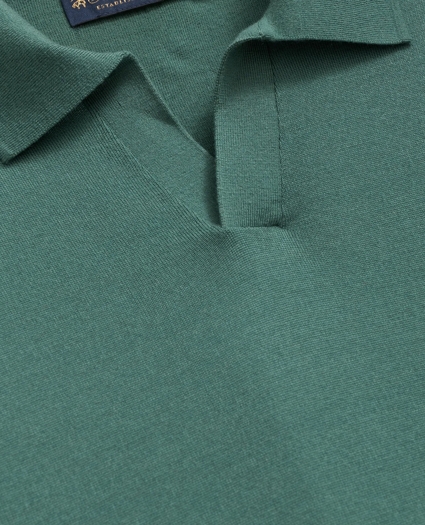 Lightweight Luxe All-Season Sweater, Johnny Collar, image 2