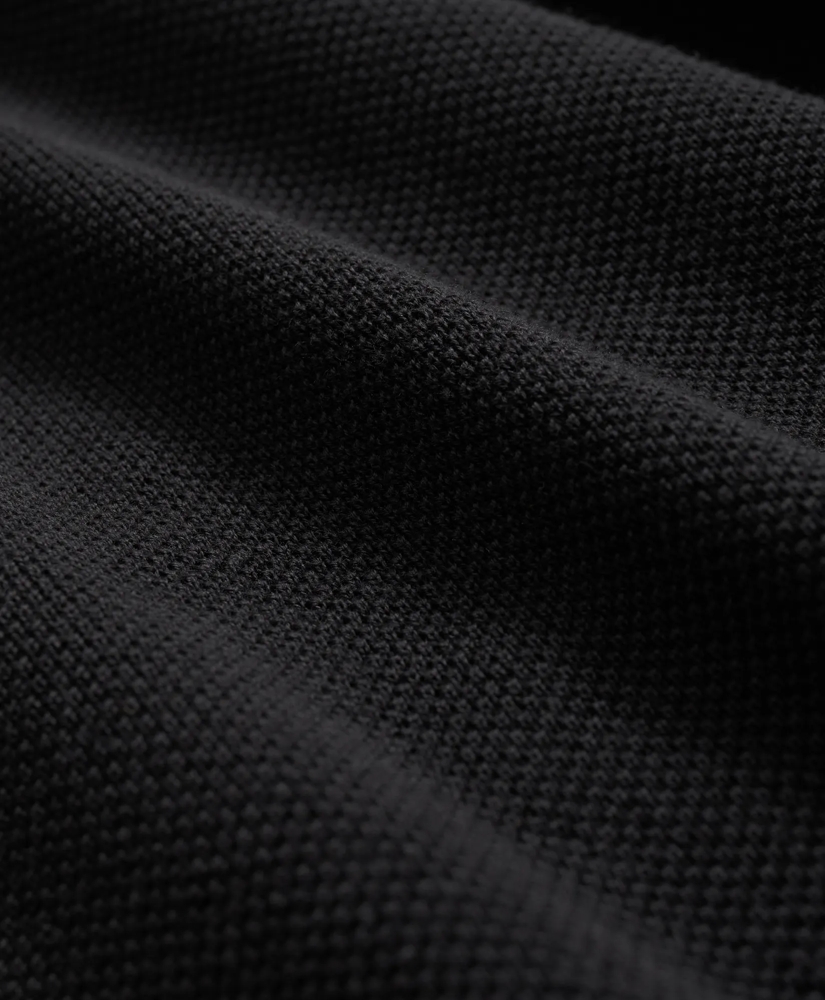 Supima® Cotton Pique Crewneck Sweater, image 3