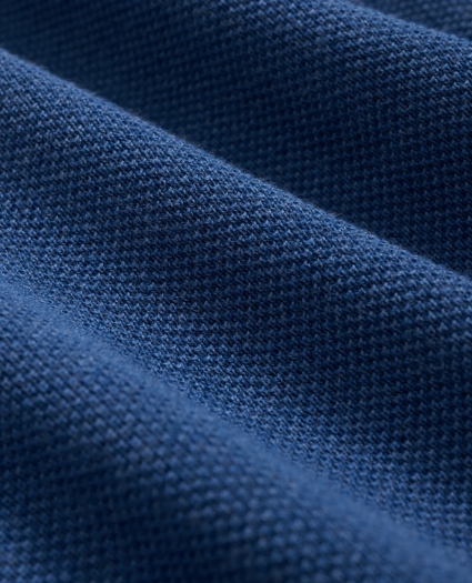Supima® Cotton Pique Crewneck Sweater, image 3