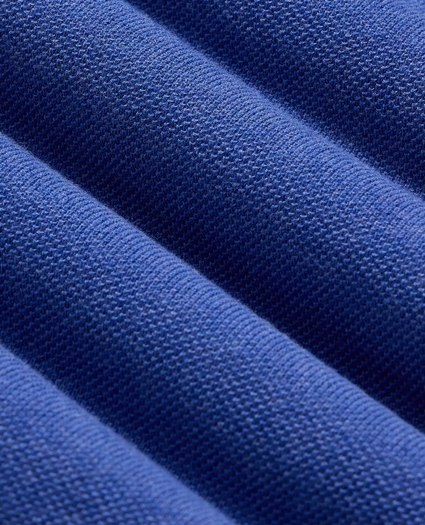 Supima&reg; Cotton Pique Crewneck Sweater, image 6