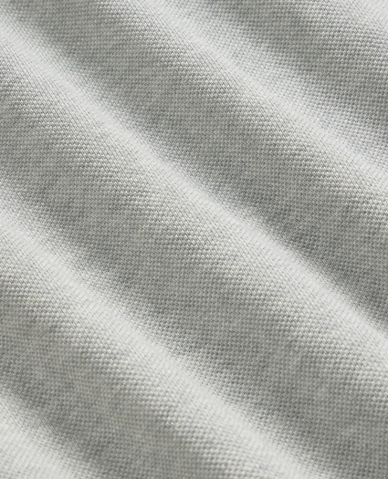 Supima&reg; Cotton Pique Crewneck Sweater, image 6