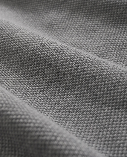 Supima® Cotton Pique Crewneck Sweater, image 3
