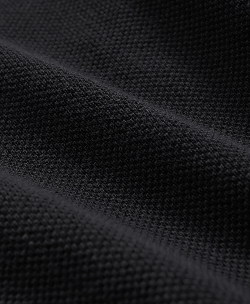 Supima® Cotton Pique Half-Zip Sweater, image 3