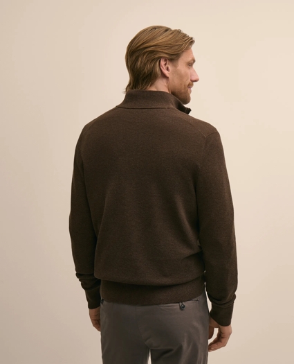 Supima&reg; Cotton Pique Quarter-Zip Sweater, image 3