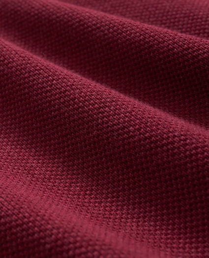 Supima® Cotton Pique Half-Zip Sweater, image 3