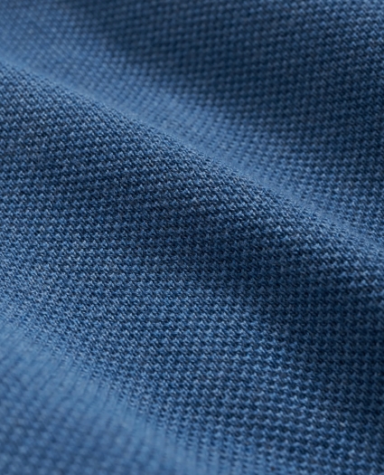 Supima® Cotton Pique Half-Zip Sweater, image 3