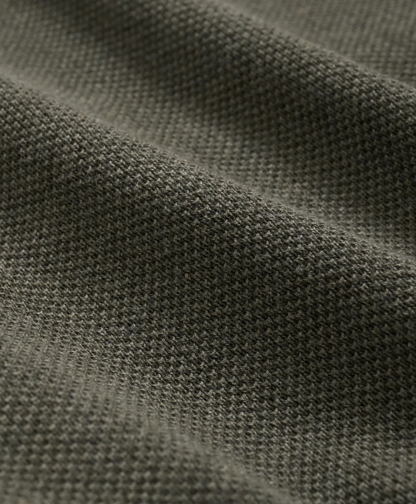 Supima&reg; Cotton Pique Quarter-Zip Sweater, image 3