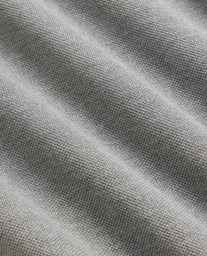 Supima&reg; Cotton Pique Quarter-Zip Sweater, image 6