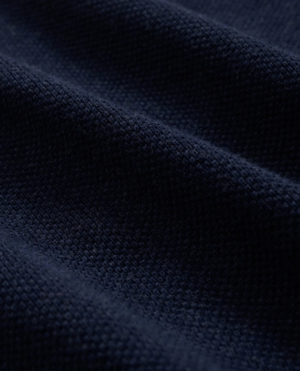 Supima® Cotton Crewneck Chest Stripe Sweater, image 3