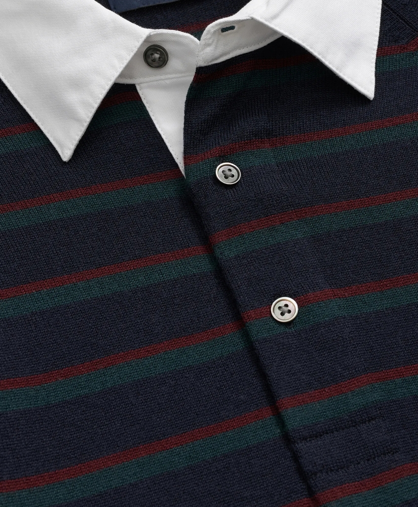 Merino Wool Rugby Sweater
