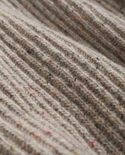 Merino Wool Donegal Shawl Cardigan, image 3