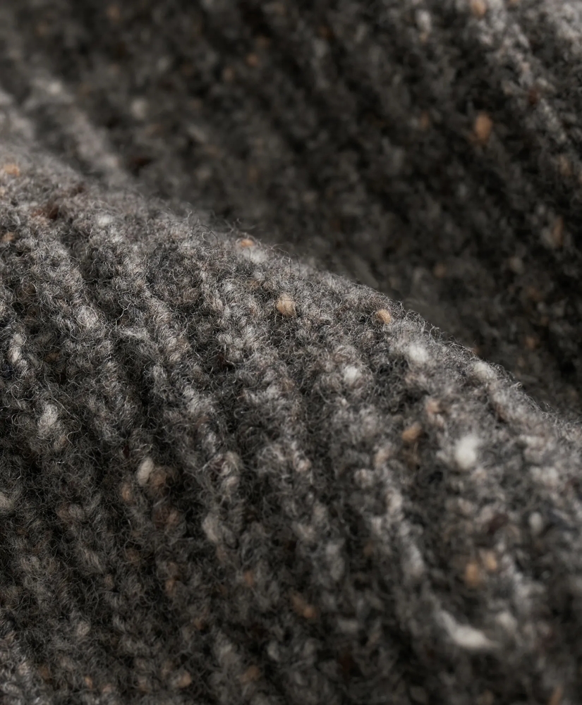 Merino Wool Donegal Shawl Cardigan, image 3